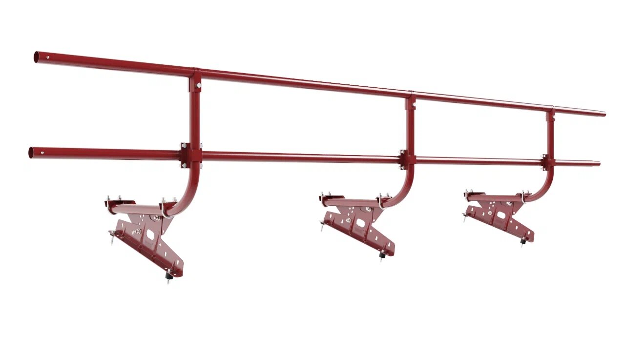 Кровельное ограждение Borge для металлочерепицы и битумной черепицы 3м H=600 купить в Санкт-Петербурге