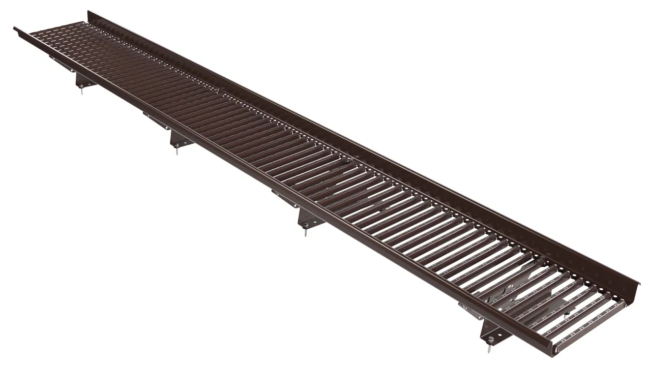 Переходной мостик Borge для металлочерепицы с высокой ступенькой (длина волны 350мм) 3м купить в Санкт-Петербурге