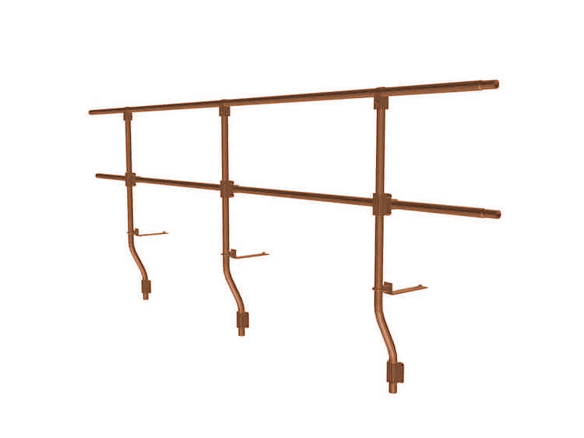 Ограждение парапетное 3м H-60см BORGE купить в Санкт-Петербурге