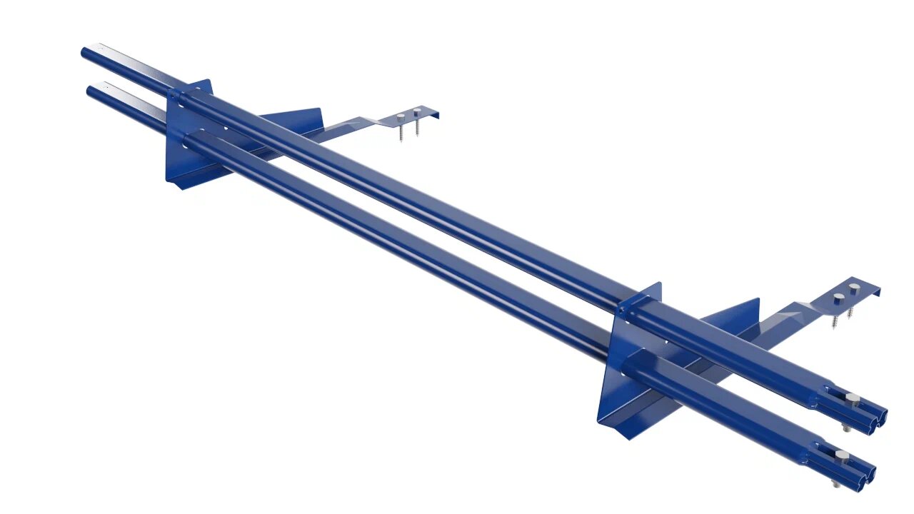 Снегозадержатель трубчатый 2оп 1.5м для черепицы BORGE купить в Санкт-Петербурге