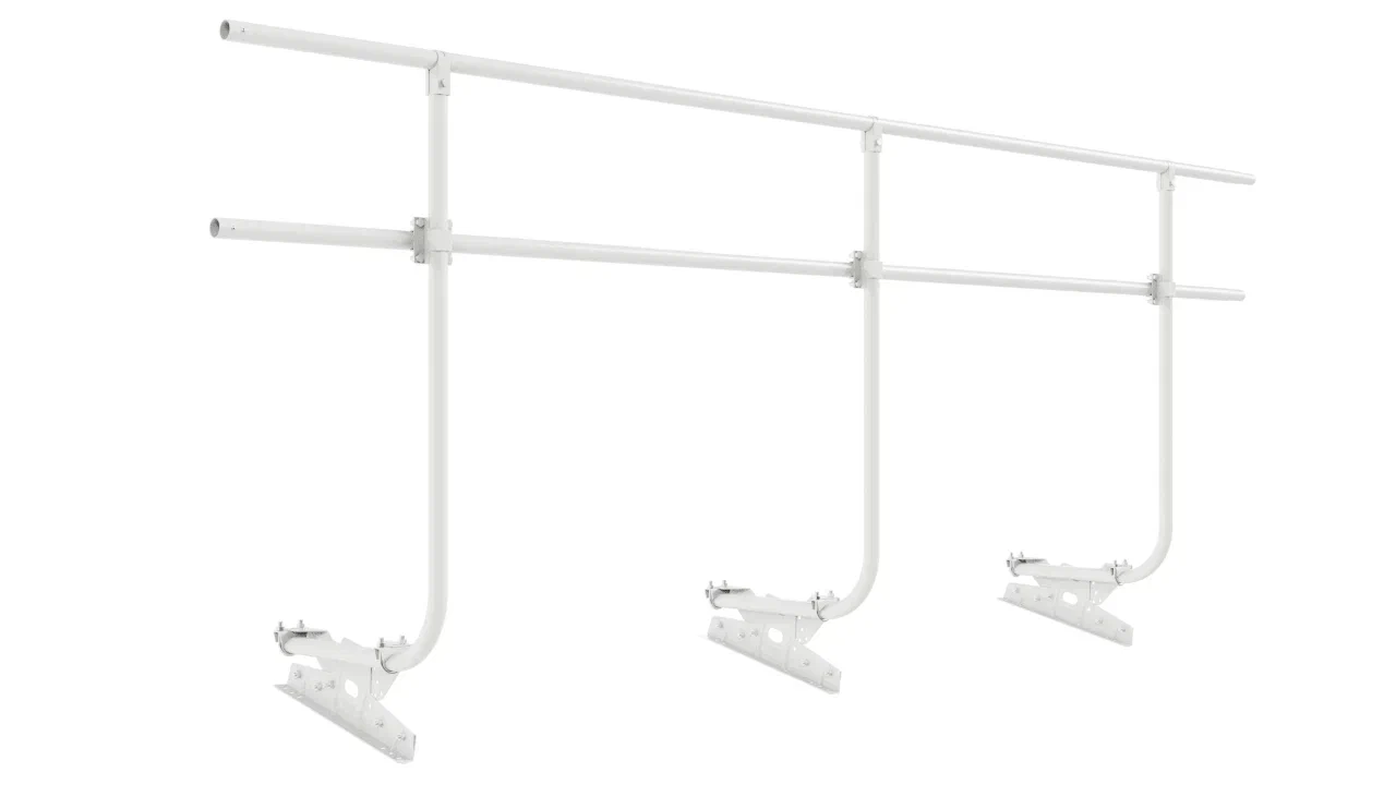 Кровельное ограждение Borge для фальцевой кровли 3м H=1200 купить в Санкт-Петербурге