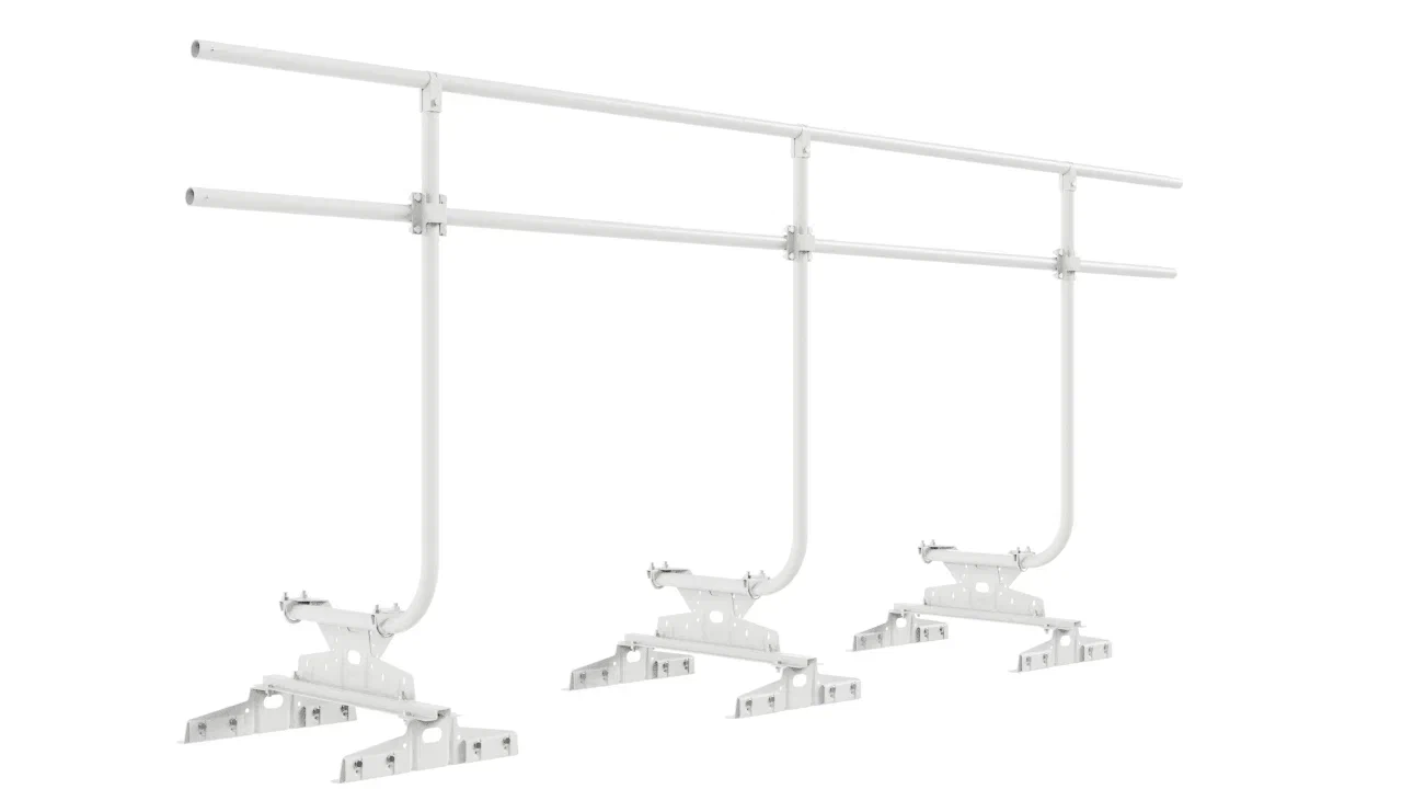 Ограждение кровельное 3м H-120см для параллельного фальца BORGE купить в Санкт-Петербурге