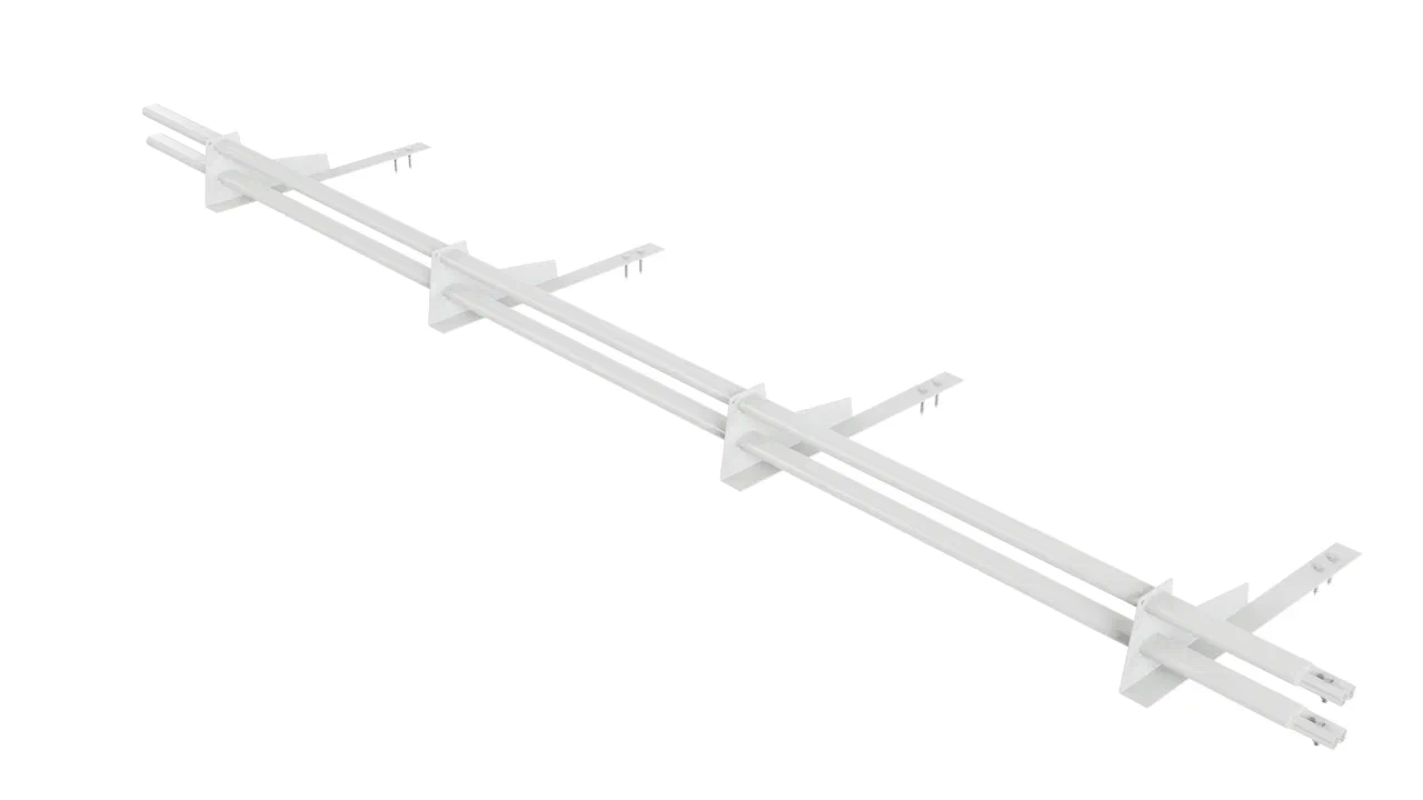 Снегозадержатель трубчатый BORGE для битумной черепицы 3м купить в Санкт-Петербурге