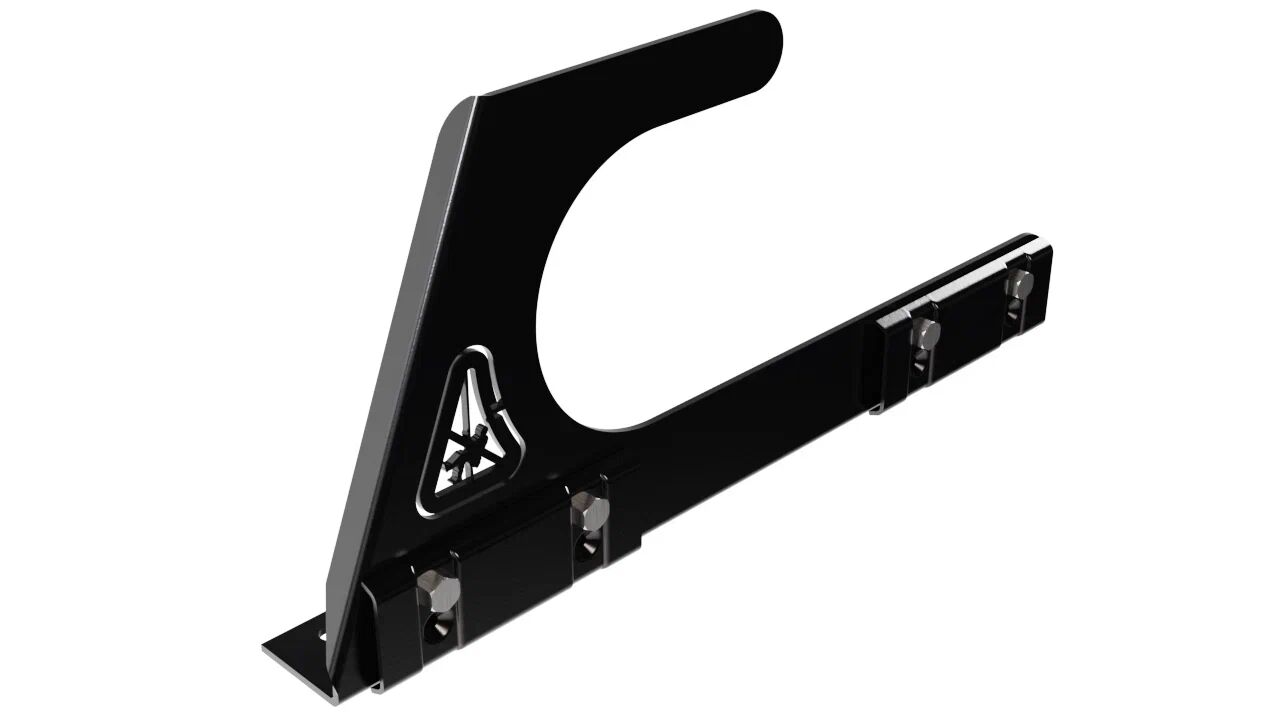 Крюк безопасности для фальца черный матовый (9005 matt) BORGE купить в Санкт-Петербурге