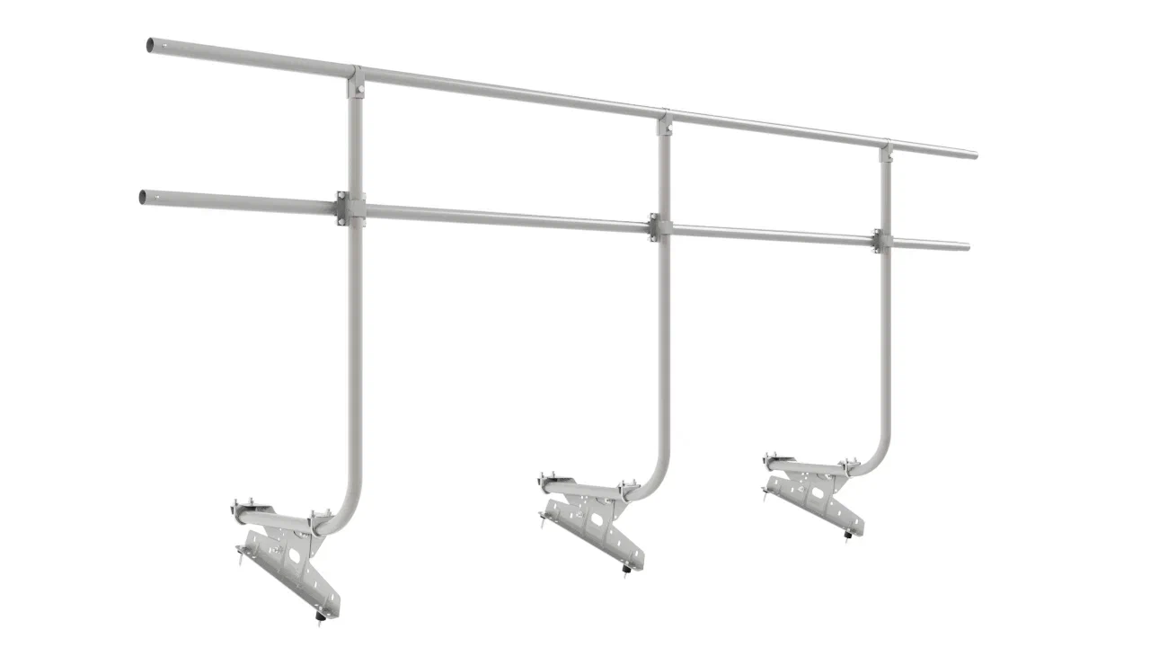 Кровельное ограждение Borge для металлочерепицы и битумной черепицы 3м H=1200 купить в Санкт-Петербурге