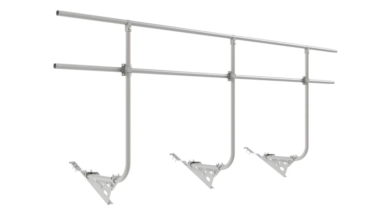 Кровельное ограждение Borge для натуральной черепицы 3м H=1200 купить в Санкт-Петербурге