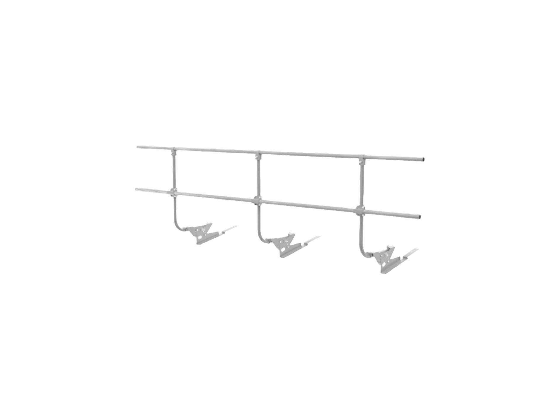 Ограждение кровельное 3м H-60см для композитной черепицы BORGE купить в Санкт-Петербурге