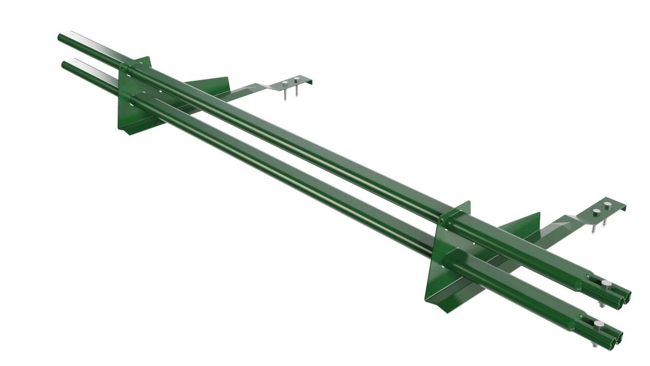 Снегозадержатель трубчатый 2оп 1.5м для черепицы BORGE купить в Санкт-Петербурге