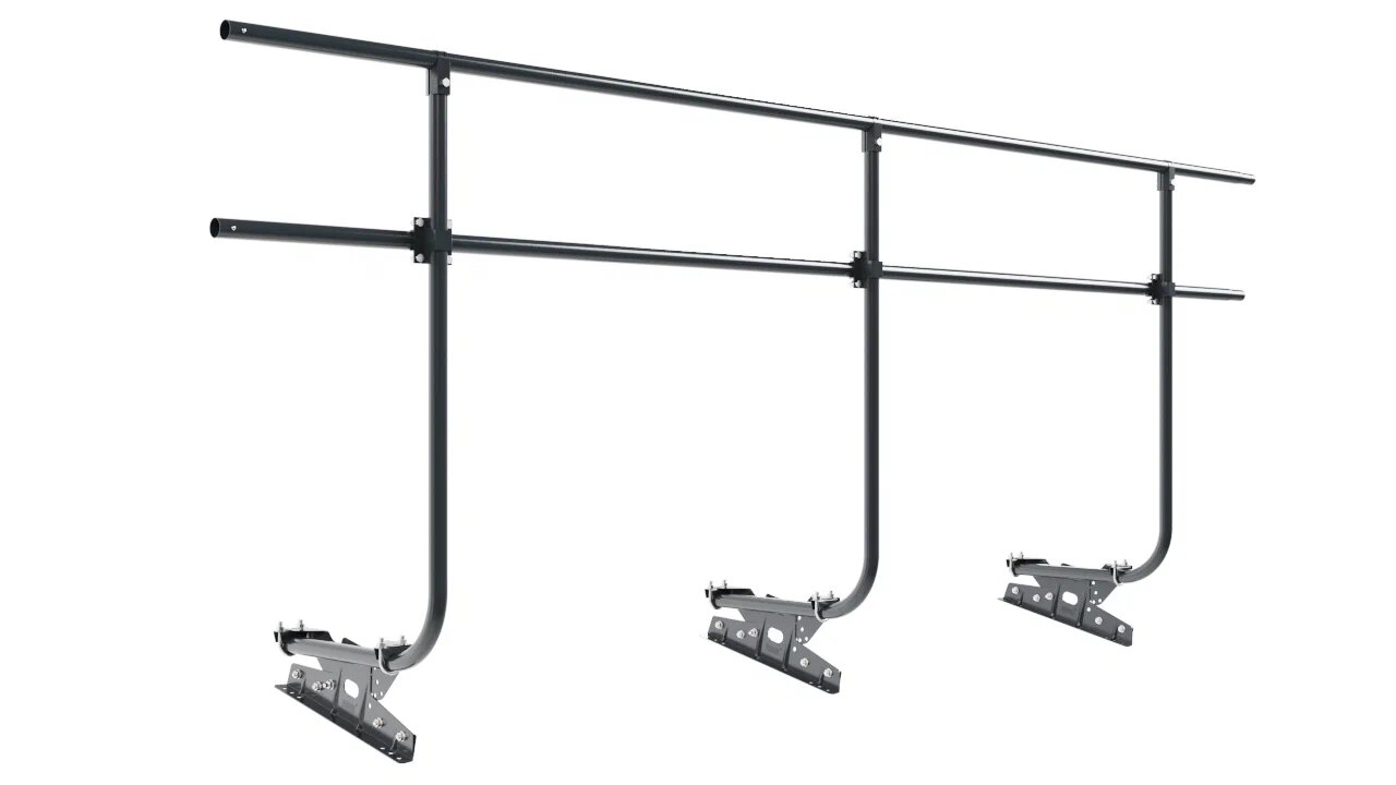 Кровельное ограждение Borge для фальцевой кровли 3м H=1200 купить в Санкт-Петербурге