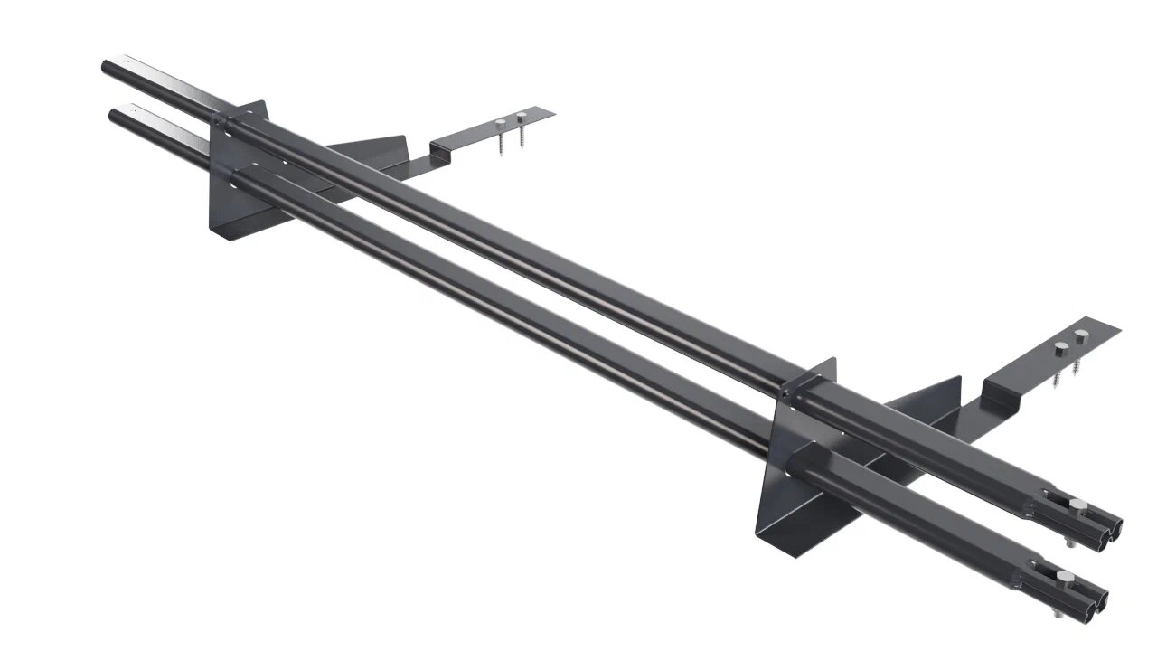 Снегозадержатель трубчатый 2оп 1.5м для композитной черепицы матовый BORGE купить в Санкт-Петербурге