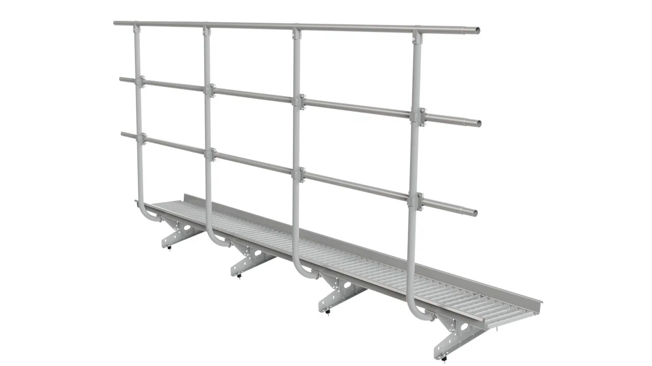 Мостик переходной с ограждением 3м Н-120см BORGE купить в Санкт-Петербурге