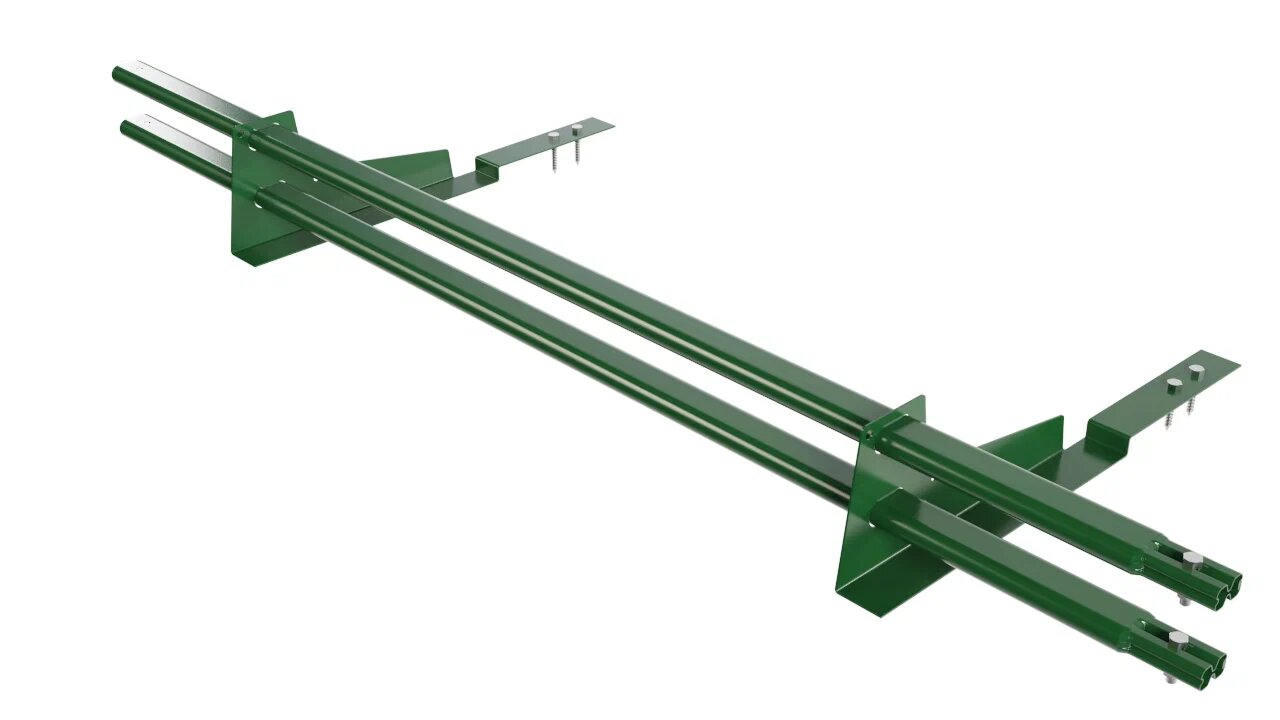 Снегозадержатель трубчатый 2оп 1.5м для композитной черепицы BORGE купить в Санкт-Петербурге