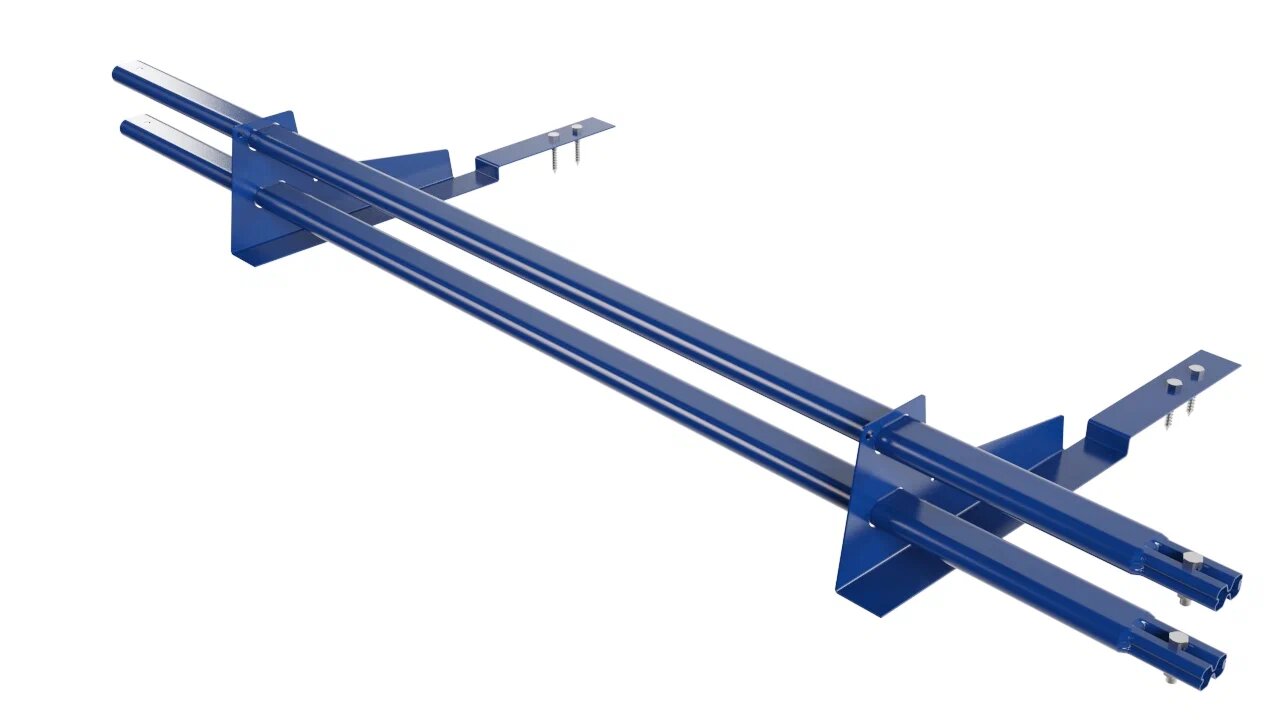 Снегозадержатель трубчатый 2оп 1.5м для композитной черепицы BORGE купить в Санкт-Петербурге