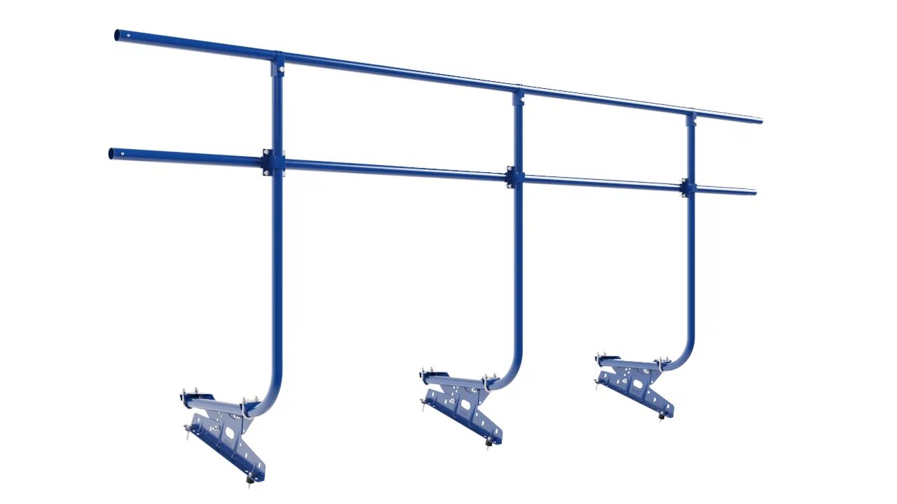 Кровельное ограждение Borge для металлочерепицы и битумной черепицы 3м H=1200 купить в Санкт-Петербурге