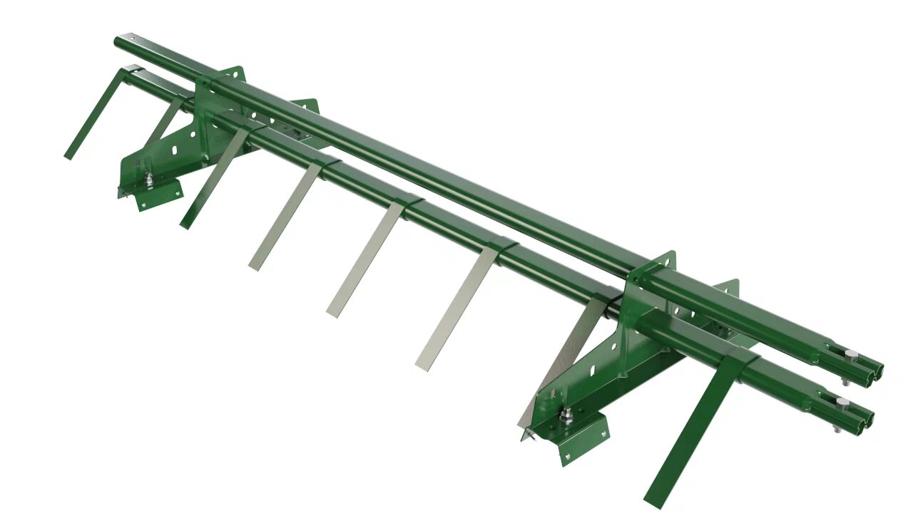 Снегозадержатель трубчатый 2оп 1.5м для профнастила Н-60 Н-75 BORGE купить в Санкт-Петербурге