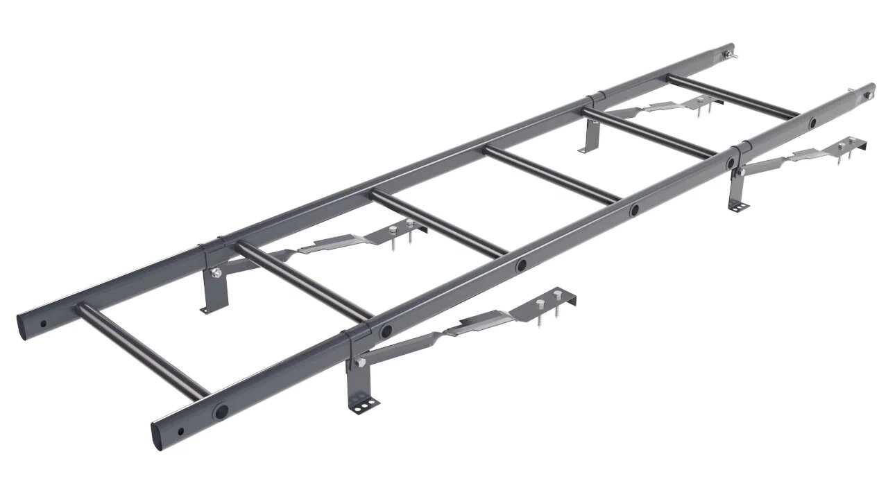 Комплект кровельной лестницы Borge для натуральной черепицы, 1,8 м купить в Санкт-Петербурге