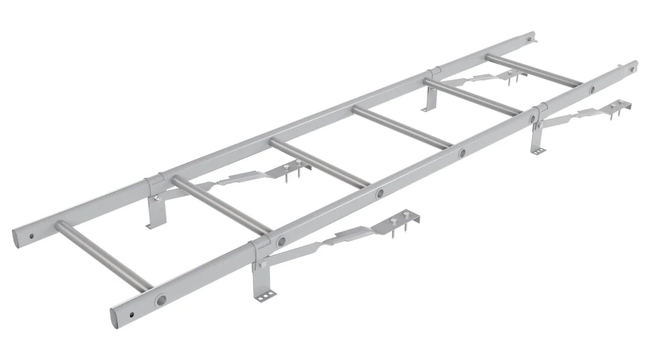 Комплект кровельной лестницы Borge для натуральной черепицы, 1,8 м купить в Санкт-Петербурге