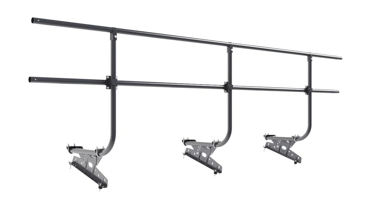 Кровельное ограждение Borge для металлочерепицы и битумной черепицы 3м H=900 купить в Санкт-Петербурге