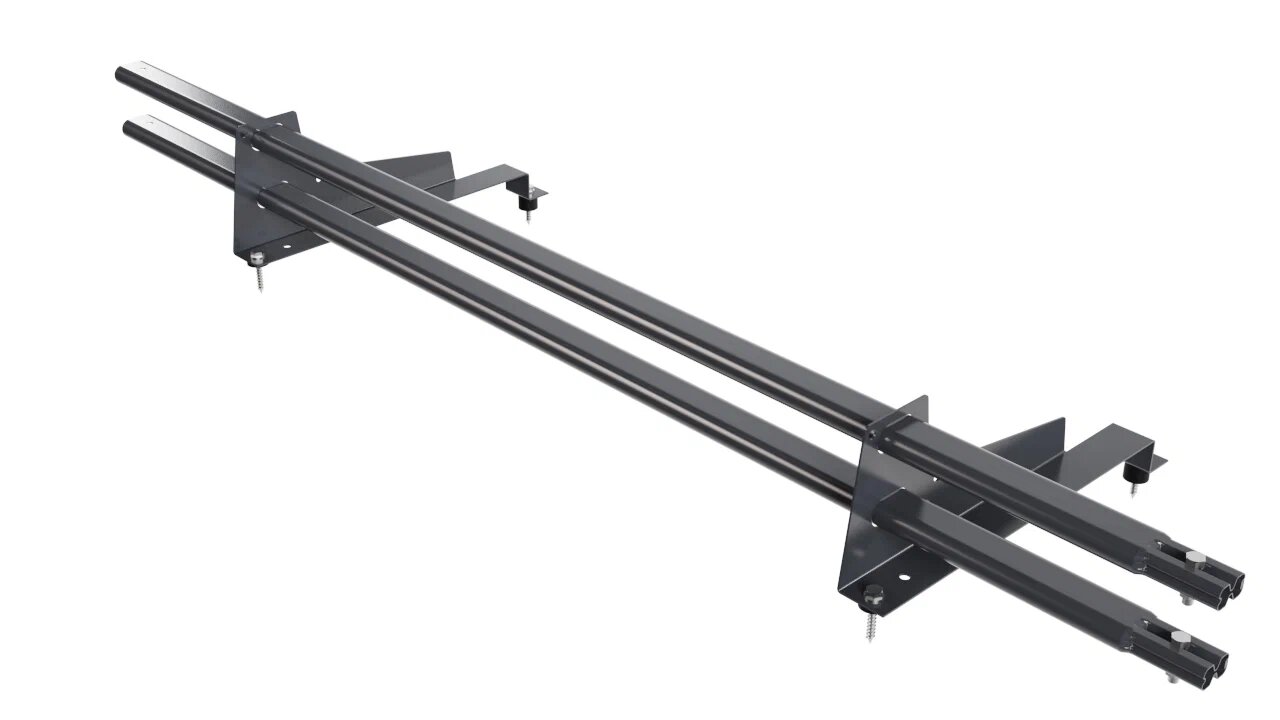 Снегозадержатель трубчатый 2оп 1.5м д/МЧ с выс. ступ матовый 400мм BORGE купить в Санкт-Петербурге