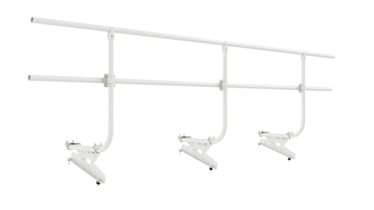 Кровельное ограждение Borge для металлочерепицы и битумной черепицы 3м H=900 купить в Санкт-Петербурге