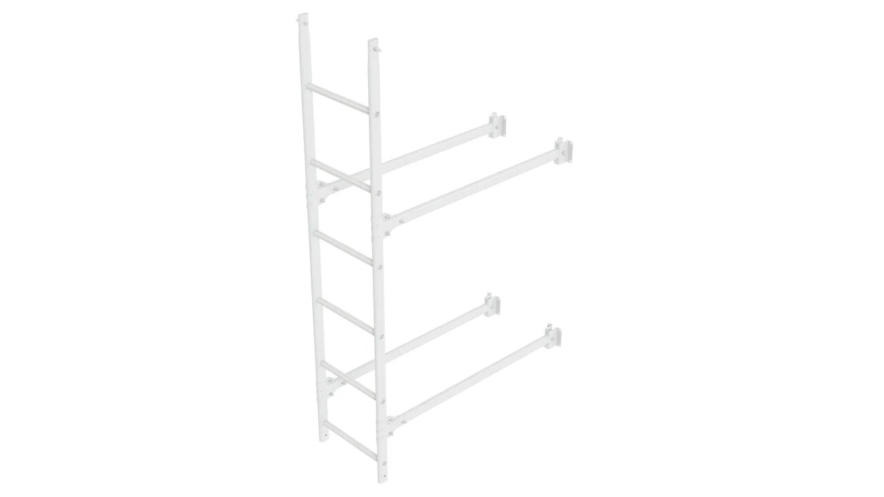 Комплект фасадной лестницы Borge (Нижняя секция) 1,8м  купить в Санкт-Петербурге