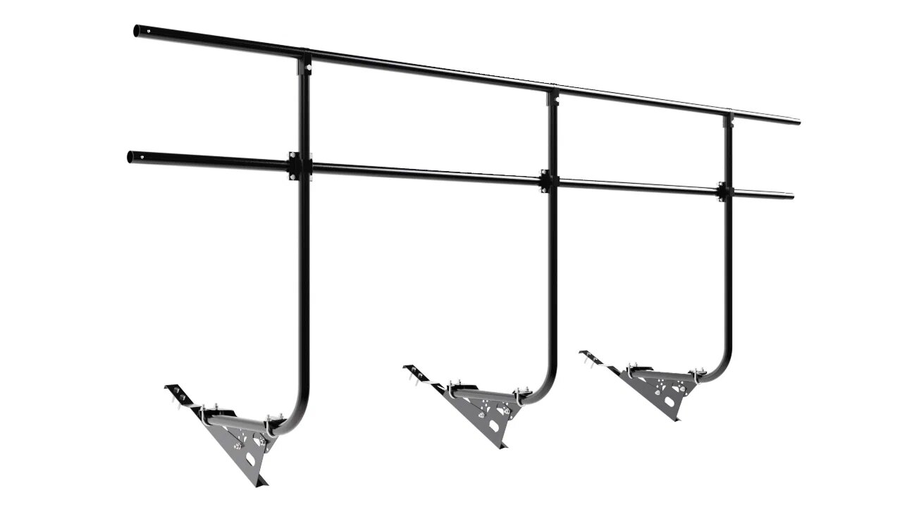 Кровельное ограждение Borge для натуральной черепицы 3м H=1200 купить в Санкт-Петербурге