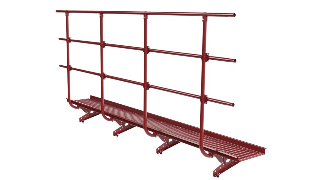 Мостик переходной с ограждением 3м Н-120см BORGE купить в Санкт-Петербурге