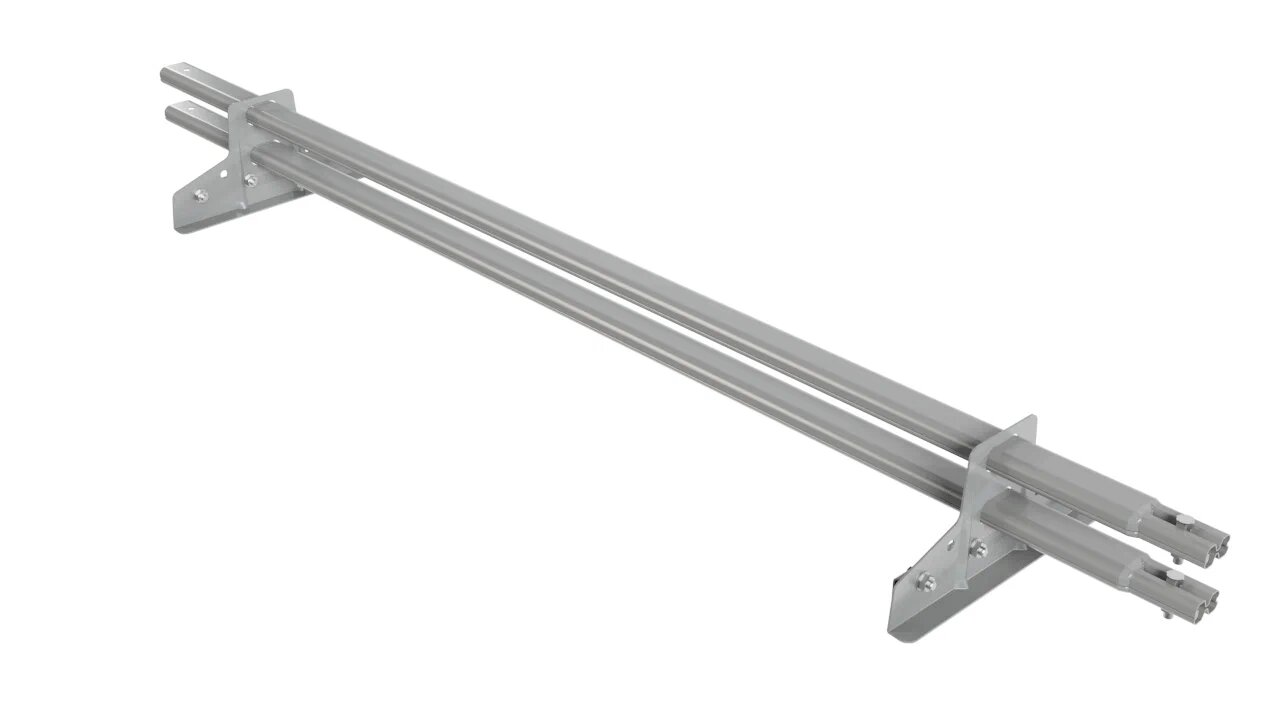 Снегозадержатель трубчатый 2оп 1.5м для фальца BORGE купить в Санкт-Петербурге