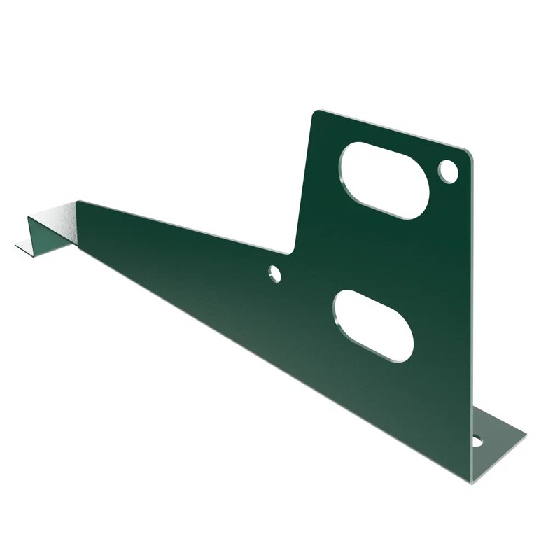 Универсальный кронштейн для композитной черепицы оцинкованный BORGE купить в Санкт-Петербурге