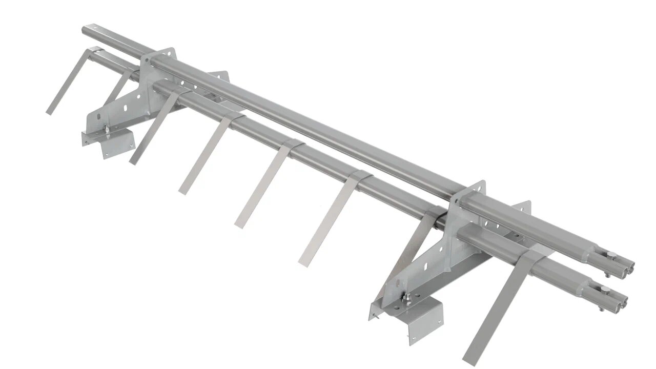 Снегозадержатель трубчатый 2оп 1.5м для профнастила Н-114 BORGE купить в Санкт-Петербурге