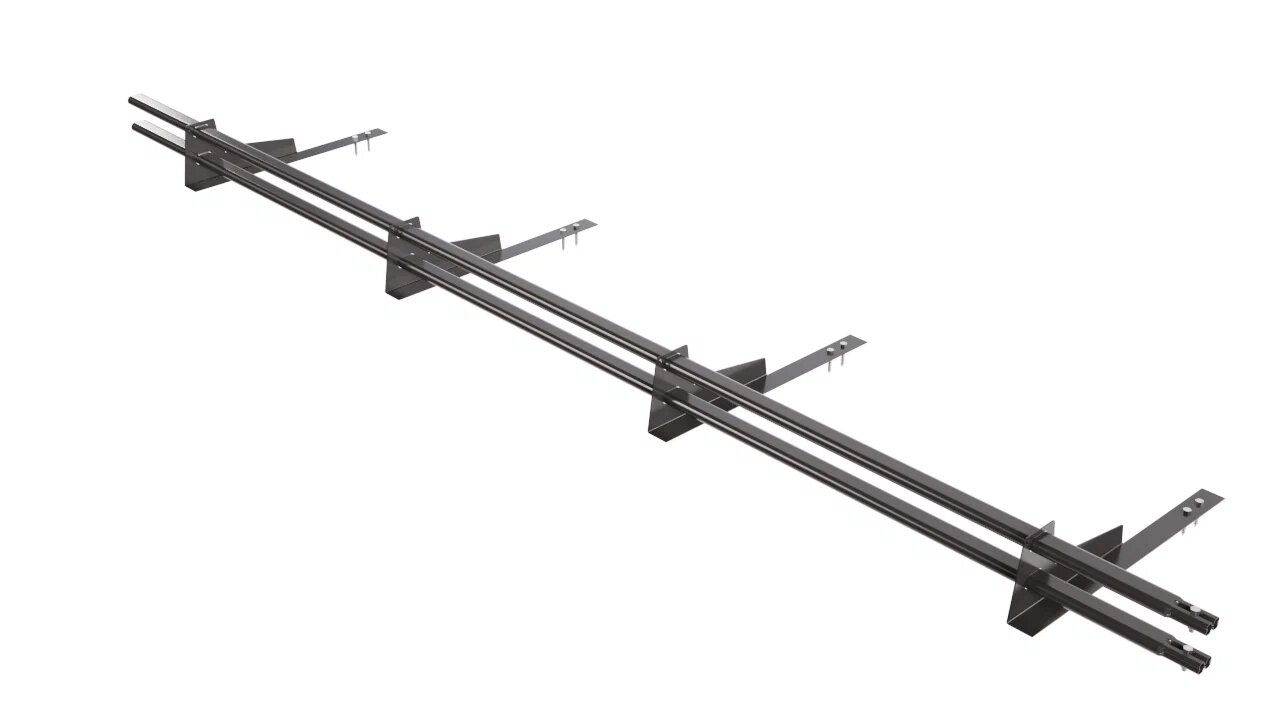 Снегозадержатель трубчатый BORGE для битумной черепицы 3м купить в Санкт-Петербурге
