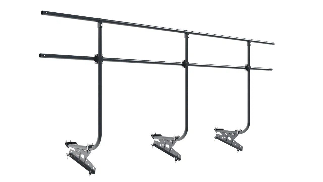 Кровельное ограждение Borge для металлочерепицы и битумной черепицы 3м H=1200 купить в Санкт-Петербурге