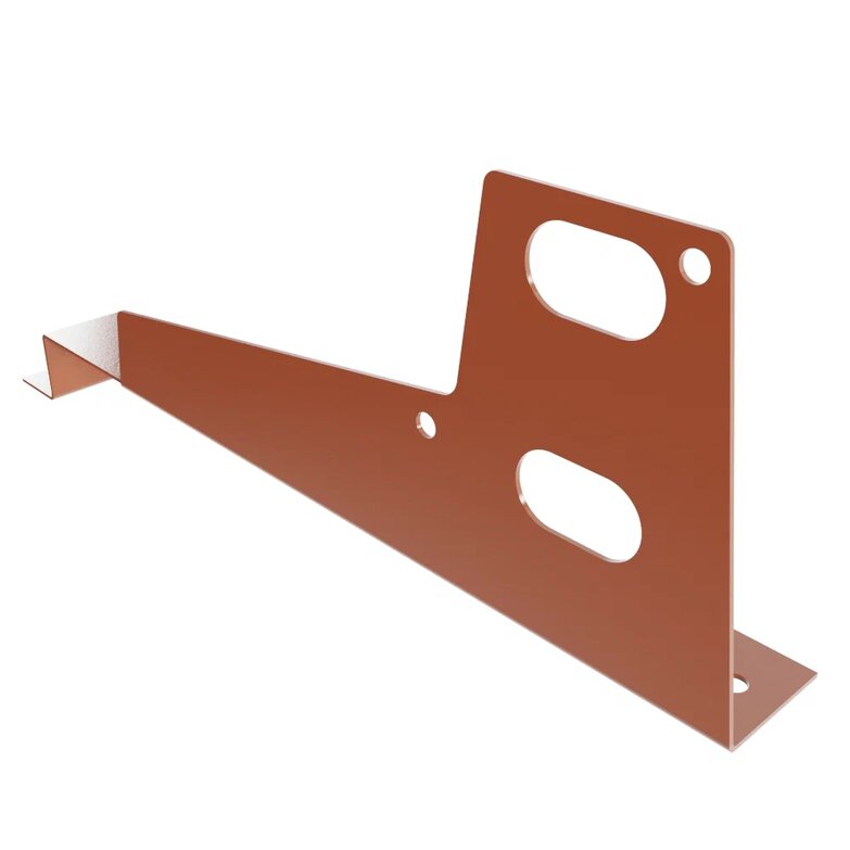 Универсальный кронштейн для композитной черепицы оцинкованный BORGE купить в Санкт-Петербурге