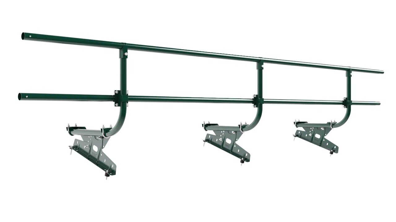 Кровельное ограждение Borge для металлочерепицы и битумной черепицы 3м H=600 купить в Санкт-Петербурге