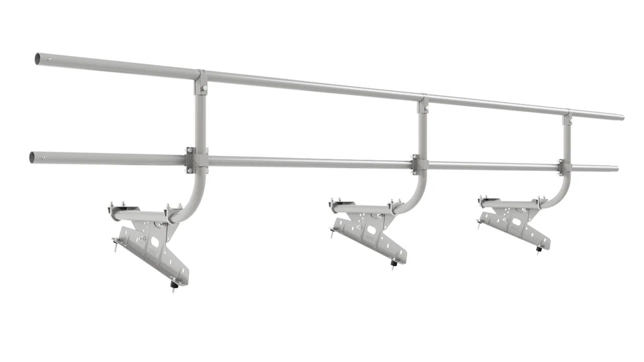 Кровельное ограждение Borge для металлочерепицы и битумной черепицы 3м H=600 купить в Санкт-Петербурге