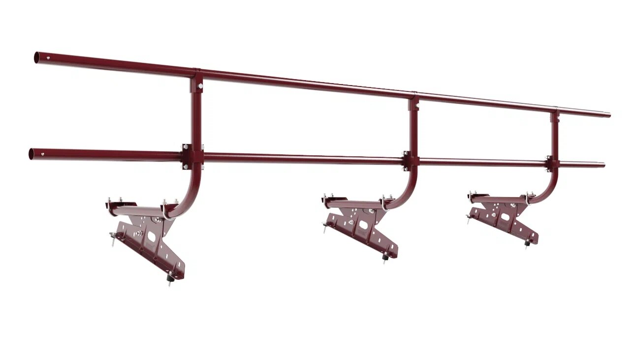 Кровельное ограждение Borge для металлочерепицы и битумной черепицы 3м H=600 купить в Санкт-Петербурге