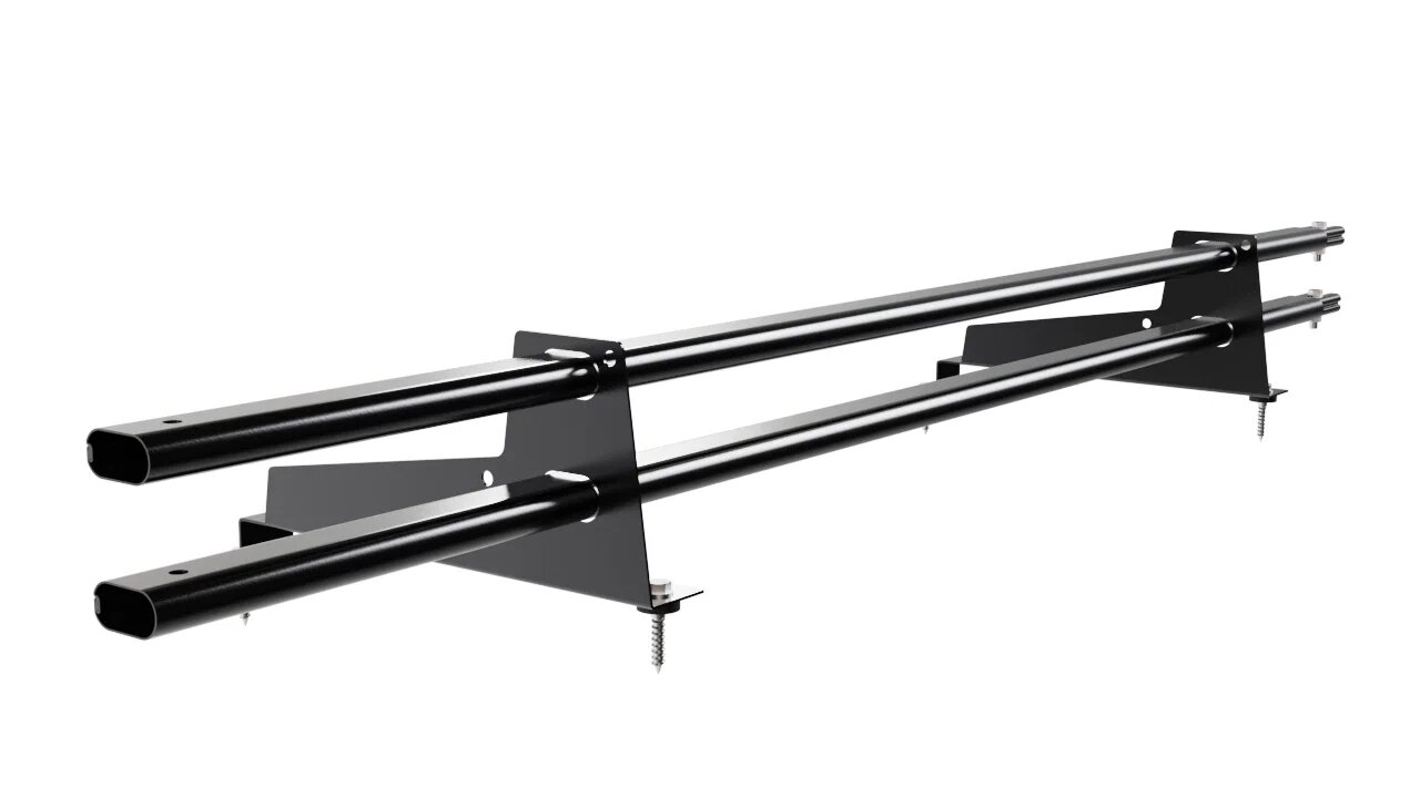 Снегозадержатель трубчатый 2оп 1.5м д/МЧ с выс. ступ матовый 350мм BORGE купить в Санкт-Петербурге