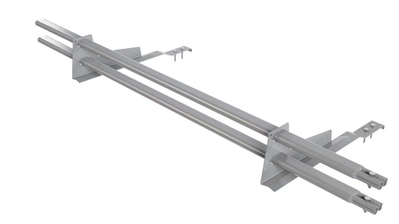 Снегозадержатель трубчатый 2оп 1.5м для черепицы BORGE купить в Санкт-Петербурге