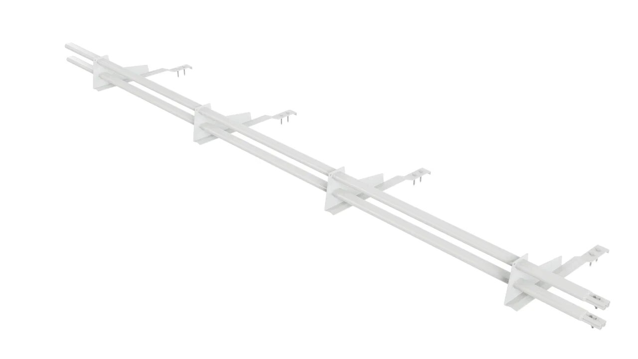 Снегозадержатель трубчатый BORGE для натуральной черепицы   3м купить в Санкт-Петербурге