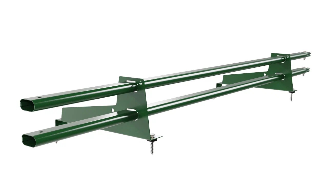 Снегозадержатель трубчатый 2оп 1.5м д/МЧ с выс. ступ 350мм BORGE купить в Санкт-Петербурге