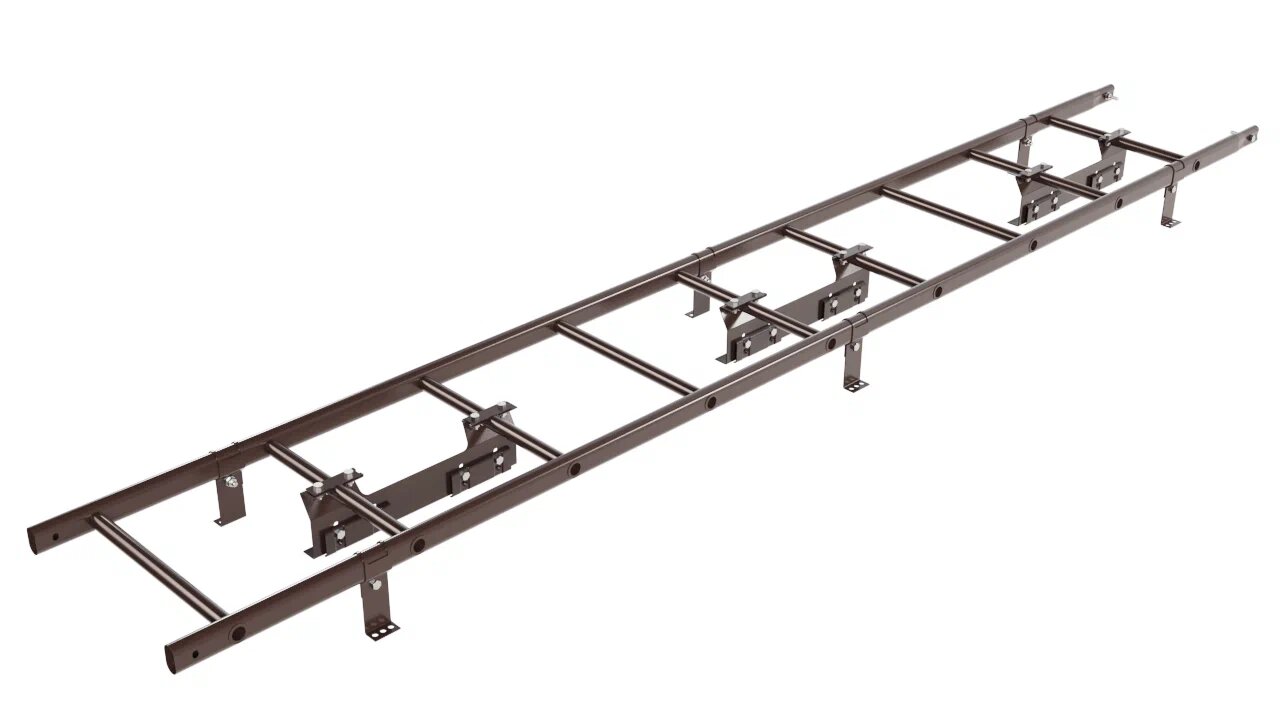 Комплект лестница кровельная 2.7м для фальца BORGE купить в Санкт-Петербурге