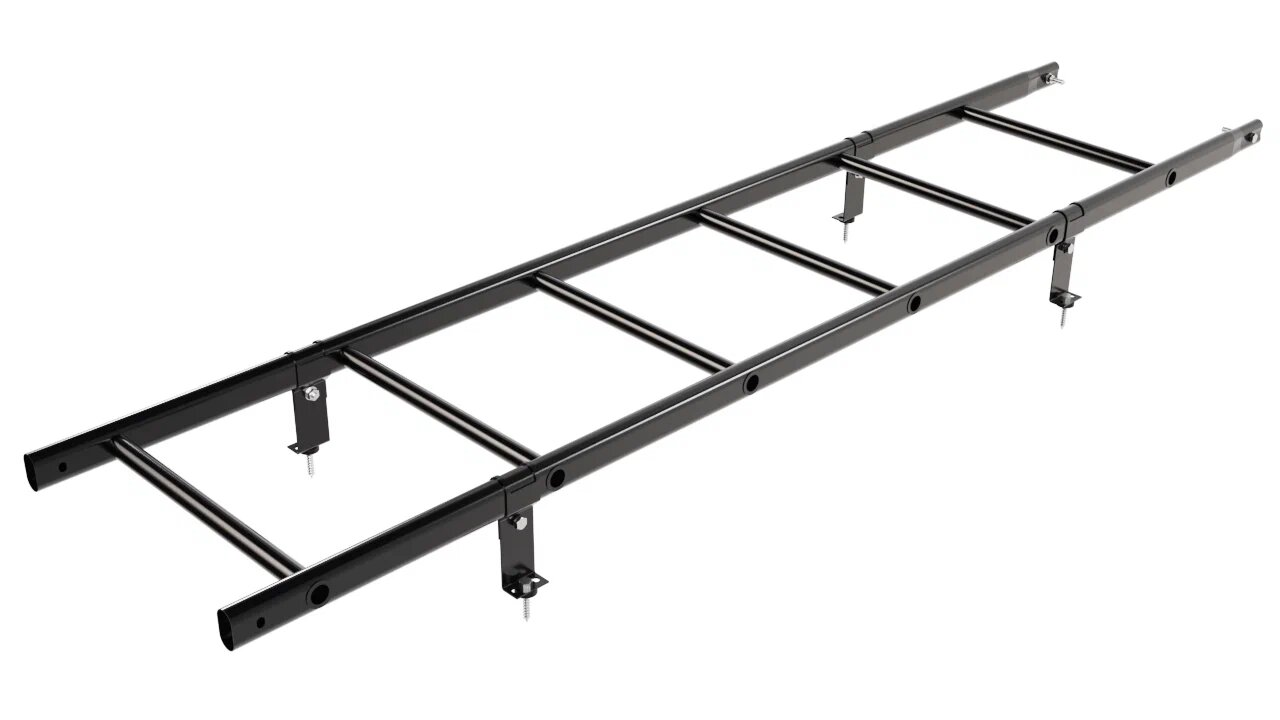 Комплект кровельной лестницы Borge для кровли из металлочерепицы и битумной черепицы, 1,8 м купить в Санкт-Петербурге