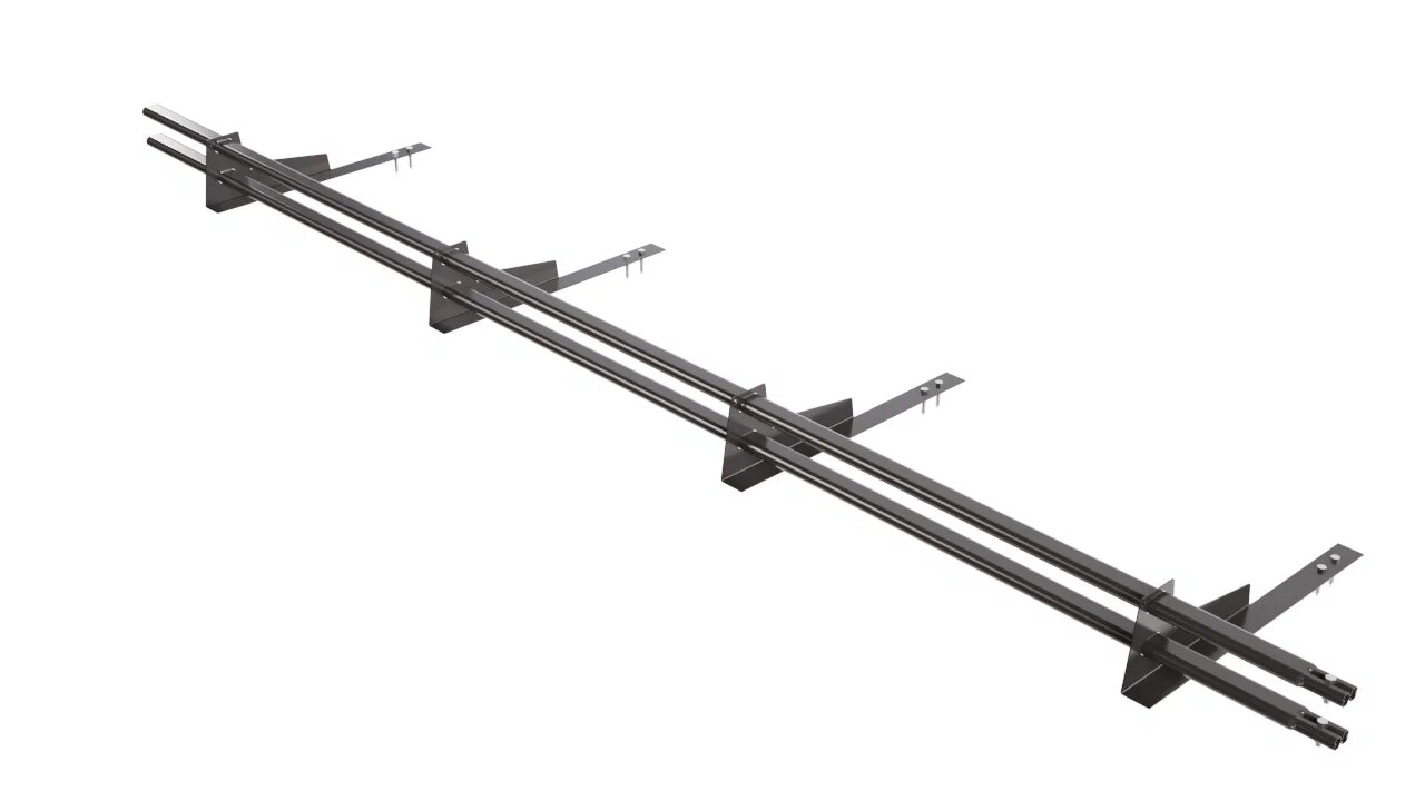 Снегозадержатель трубчатый BORGE для битумной черепицы 3м купить в Санкт-Петербурге