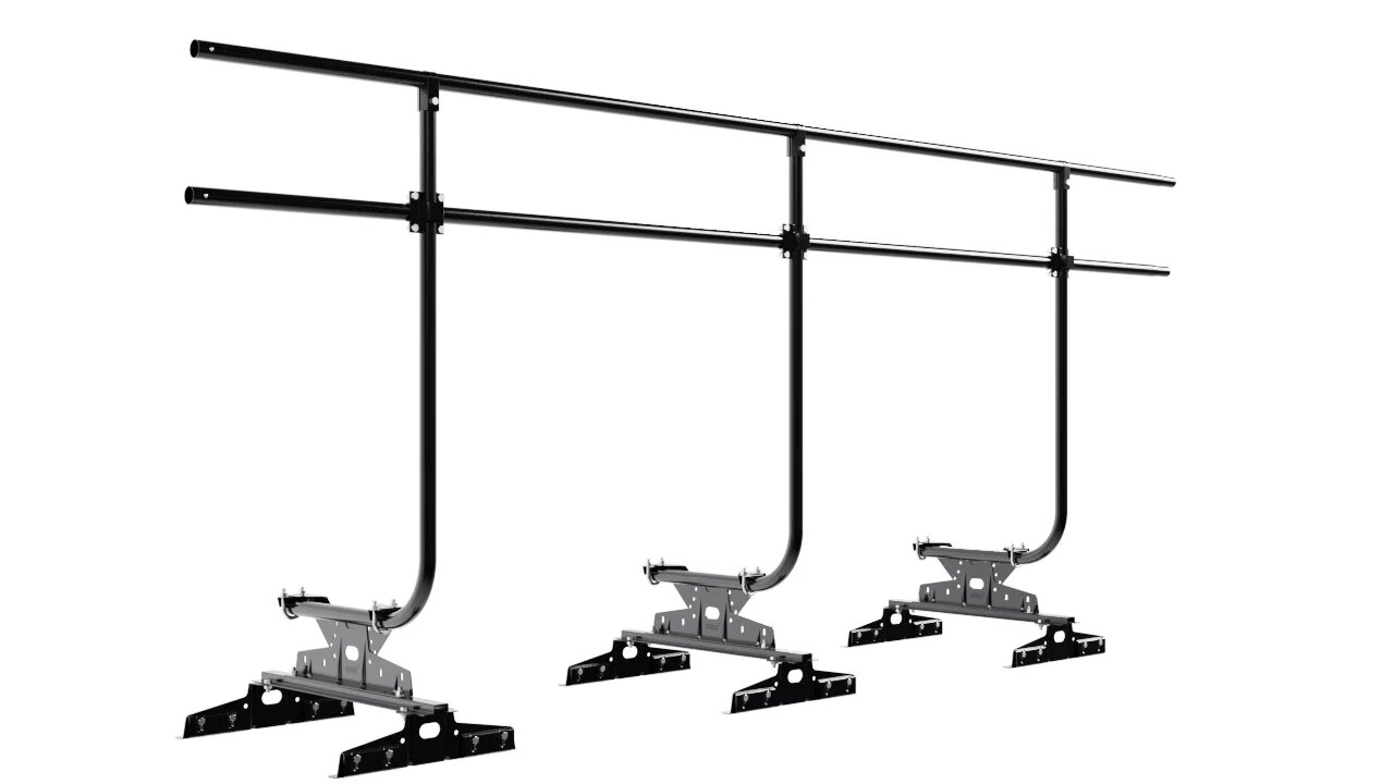 Ограждение кровельное 3м H-120см для параллельного фальца BORGE купить в Санкт-Петербурге