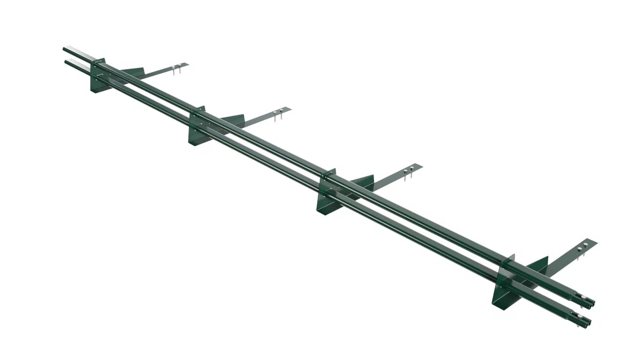 Снегозадержатель трубчатый BORGE для битумной черепицы 3м купить в Санкт-Петербурге