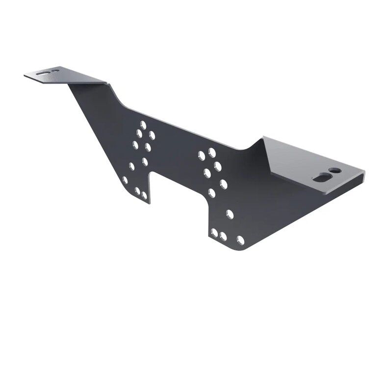 Регулировочный кронштейн оцинкованный темно-серый матовый (7024 matt) BORGE купить в Санкт-Петербурге