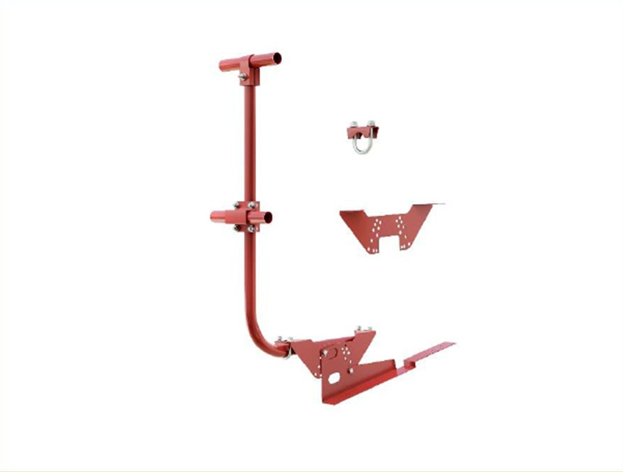 Ограждение кровельное 3м H-60см для композитной черепицы оцинковка BORGE купить в Санкт-Петербурге