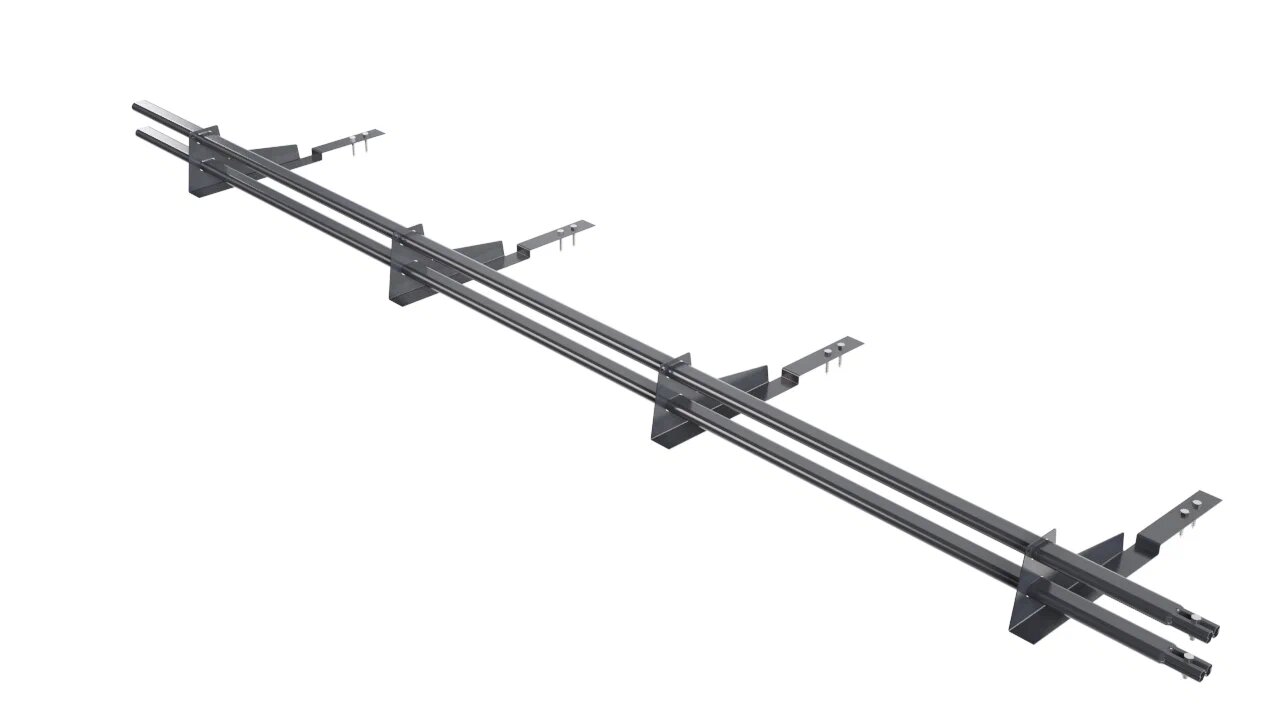 Снегозадержатель трубчатый BORGE для композитной черепицы   3м купить в Санкт-Петербурге