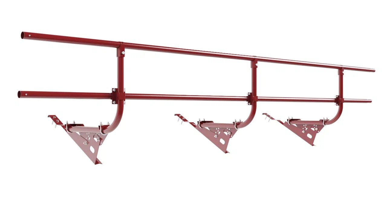 Кровельное ограждение Borge для натуральной черепицы 3м H=600 купить в Санкт-Петербурге