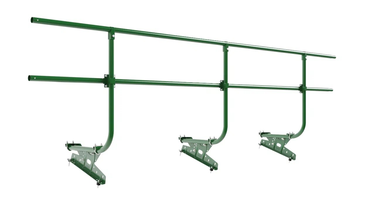 Кровельное ограждение Borge для металлочерепицы и битумной черепицы 3м H=900 купить в Санкт-Петербурге